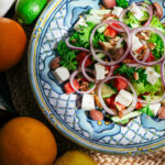 Arbūzo salotos su Feta sūriu